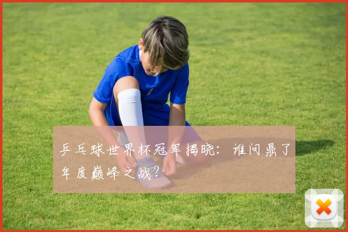 乒乓球世界杯冠军揭晓:谁问鼎了年度巅峰之战?